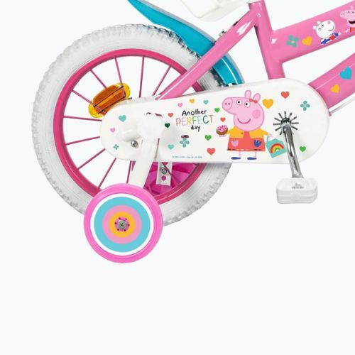 Toimsa 14" Peppa Pig Kinderfahrrad rosa 1495