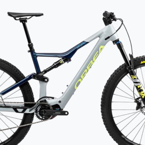 Orbea Rise H20 2023 Elektrofahrrad grau-blau N37105V6