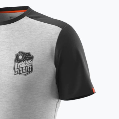 Herren DYNAFIT Transalper Hellgraues Wander-T-Shirt 08-0000071298