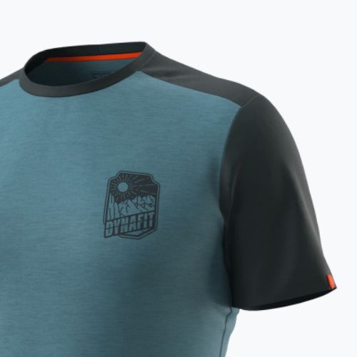 DYNAFIT Transalper Hellblaues Herren Wander-T-Shirt 08-0000071298