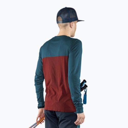 Herren DYNAFIT Traverse S-Tech Wander-T-Shirt kastanienbraun 08-0000071606