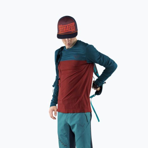 Herren DYNAFIT Traverse S-Tech Wander-T-Shirt kastanienbraun 08-0000071606