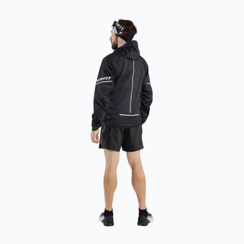 Herren DYNAFIT Ultra 3L Laufjacke schwarz/weiß 08-0000071754
