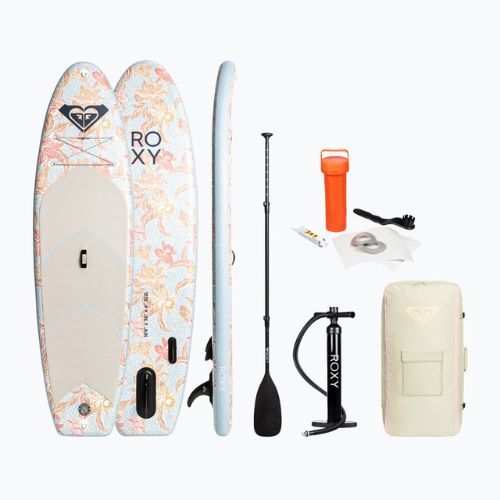 SUP-Brett ROXY iSUP Molokai Yoga 2021 smoked pearl