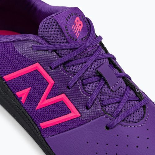 New Balance Audazo V6 Command IN Fußballschuhe für Kinder lila