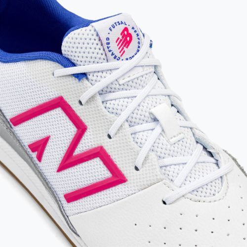 New Balance Audazo V6 Command IN Kinder Fußballschuhe weiß