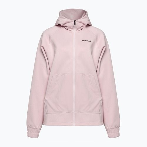 Damen Trainingsjacke New Balance Achiever Tech Fleece rosa WJ31101SOI