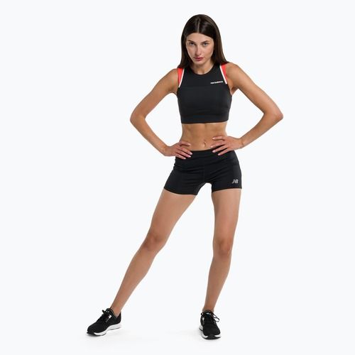 Damen New Balance Accelerate Pacer 3.5" Laufshorts schwarz WS31243BK