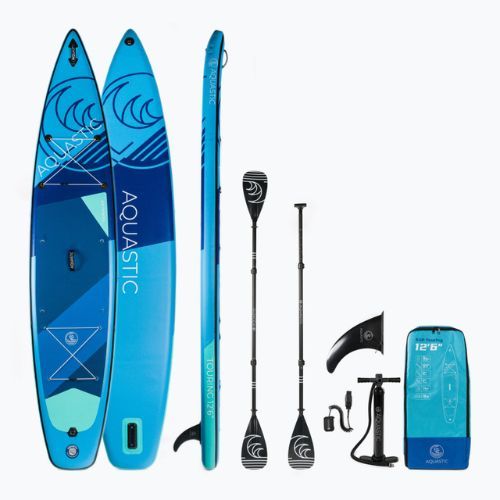 SUP AQUASTIC Touring Brett 12'6" blau AQS-SUP005