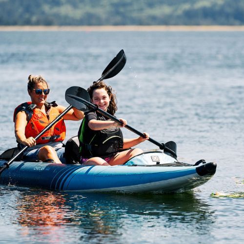 Aquaglide Chelan 140 blau 584121105 Aufblasbares 2-Personen-Kajak