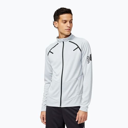 Herren New Balance Tenacity Football Training Track Sweatshirt weiß MJ23090LAN