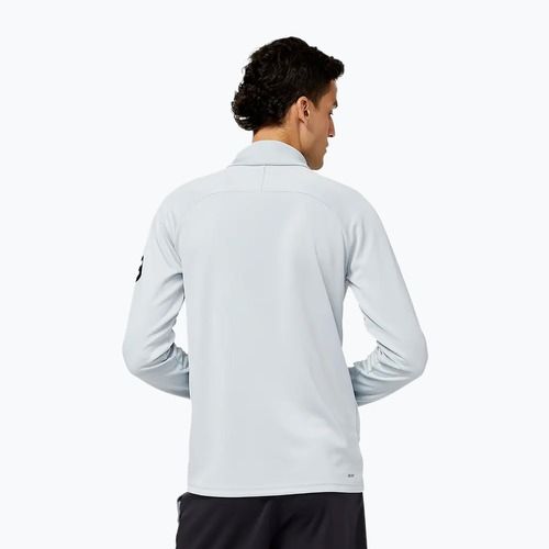 Herren New Balance Tenacity Football Training Track Sweatshirt weiß MJ23090LAN