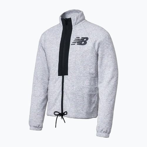 New Balance Uni-Ssentials Moments graue Trainingsjacke UJ31053SXY