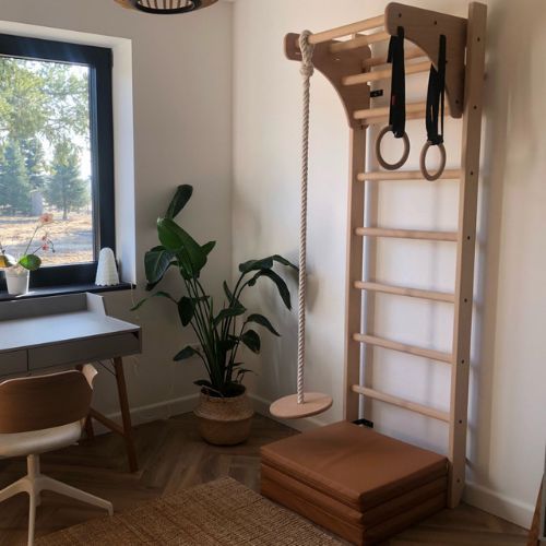 BenchK Gymnastikleiter braun BK-111+A204