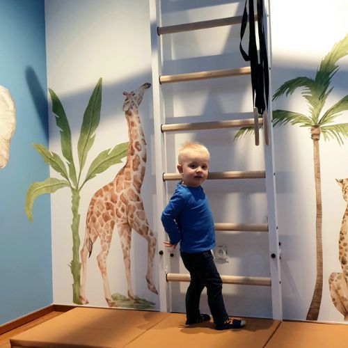 BenchK Gymnastikleiter weiß BK-221W+A204