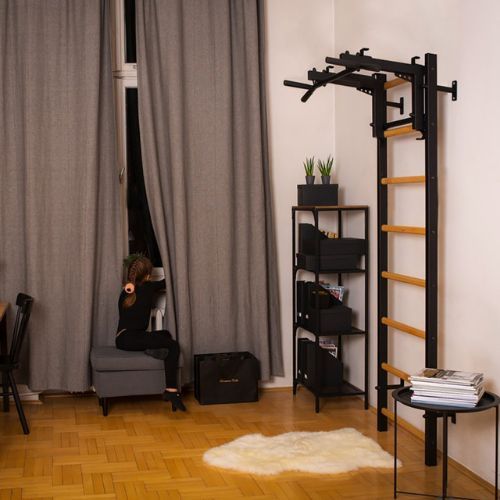 BenchK Gymnastikleiter schwarz BK-232B