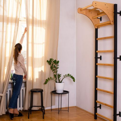 BenchK Gymnastikleiter schwarz BK-711B