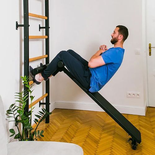 BenchK Gymnastikleiter schwarz BK-723B