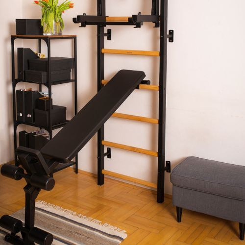 BenchK Gymnastikleiter schwarz BK-733B