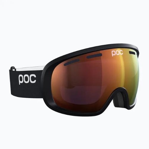 Skibrille POC Fovea uranium black/partly sunny orange