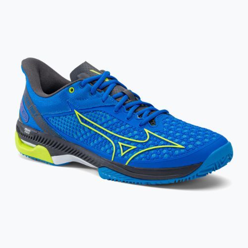 Herren Tennisschuhe Mizuno Wave Exceed Tour 5 CC blau 61GC227427