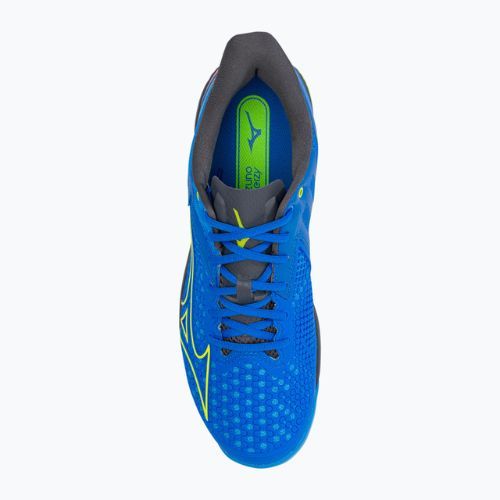 Herren Tennisschuhe Mizuno Wave Exceed Tour 5 CC blau 61GC227427