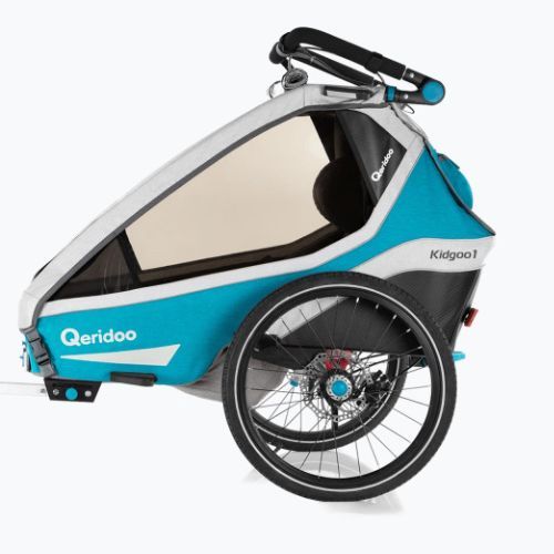 Qeridoo Kidgoo 1 Sport Einradanhänger blau Q8S-20-P