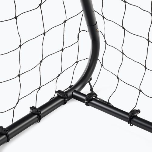 OneTeam One Fußballtor 300 x 200 cm aus verzinktem Stahl weiß/schwarz