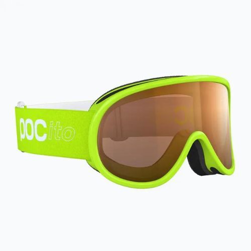 Skibrille für Kinder POC POCito Retina fluorescent yellow/green