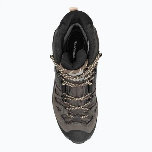 Damen-Trekkingschuhe Salomon Quest 4 GTX magnet/schwarz/sun