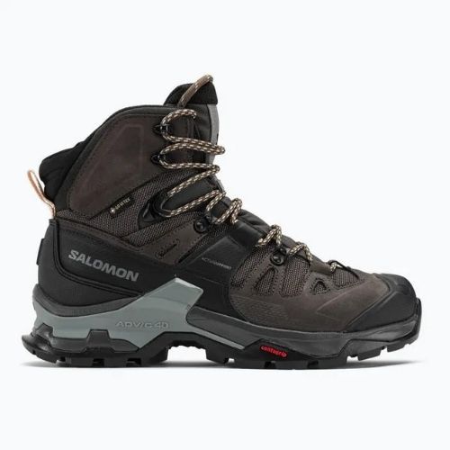 Damen-Trekkingschuhe Salomon Quest 4 GTX magnet/schwarz/sun