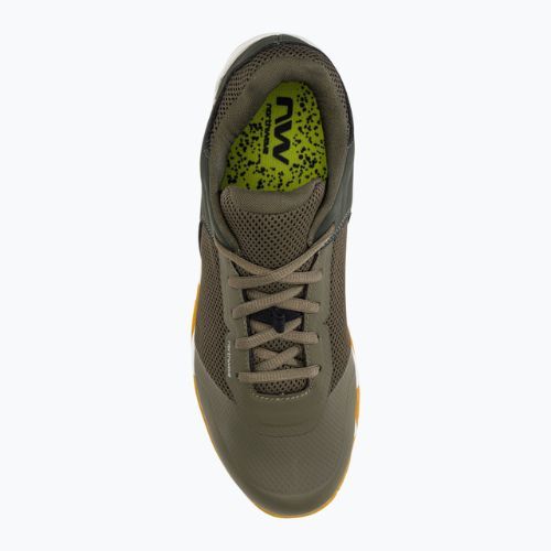 Northwave Männer Plattform Radfahren Schuhe Multicross grün 80223014