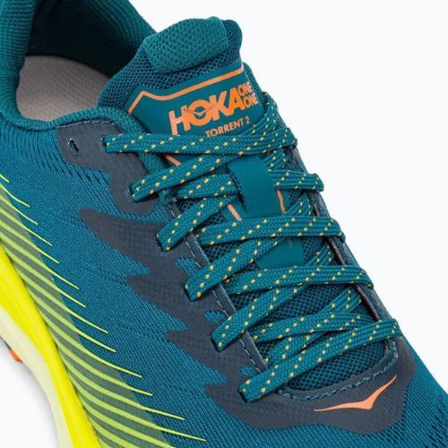 HOKA Herren Laufschuhe Torrent 2 blau koralle/abends primrose