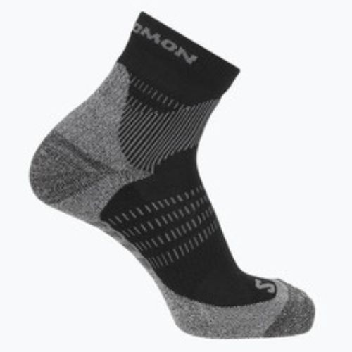 Salomon X Ultra Access Quarter Trekkingsocken 2 Paar anthrazit/schwarz