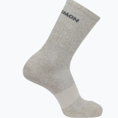 Salomon Evasion Crew 2 Paar Trekkingsocken hellgrau/heather medium