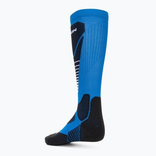Salomon S/Pro Skisocken schillernd blau/schwarz/schwarz