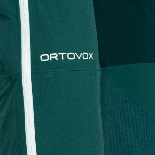 Damen Skitourenwagen ORTOVOX 3L Ortler pazifikgrün