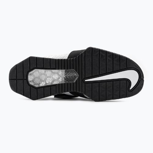 Nike Romaleos 4 weiß/schwarzer Kraftdreikampfschuh