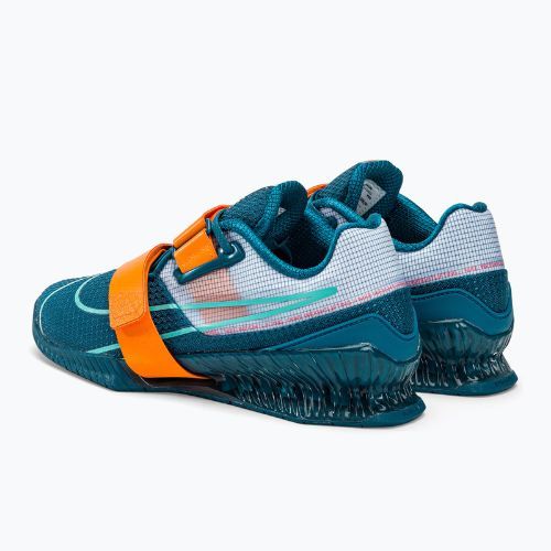 Nike Romaleos 4 blau/orange Gewichtheberschuhe