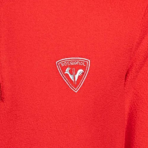 Rossignol Kinder Ski Sweatshirt 1/2 Zip Fleece orange