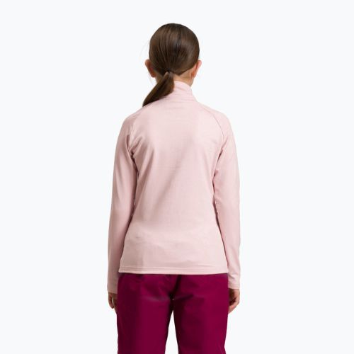 Rossignol Mädchen Warm Stretch Pulver rosa Kinder-Ski-Sweatshirt