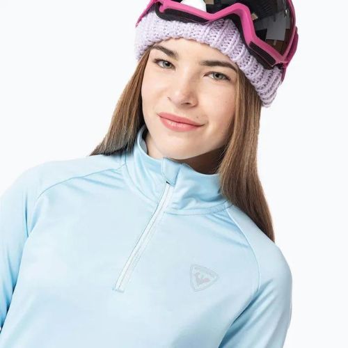 Rossignol Girl Warm Stretch Gletscher Kinder Skisweatshirt