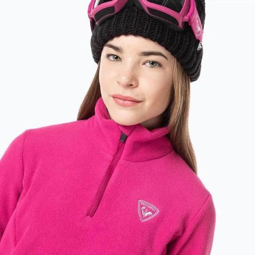 Rossignol Girl Fleece Orchidee rosa Kinder-Ski-Sweatshirt