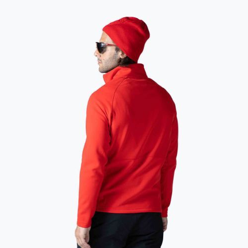 Herren Rossignol Classique Clim Sport rot Ski Sweatshirt