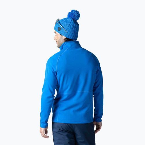 Herren Rossignol Classique Clim Ski-Sweatshirt lazuli blau