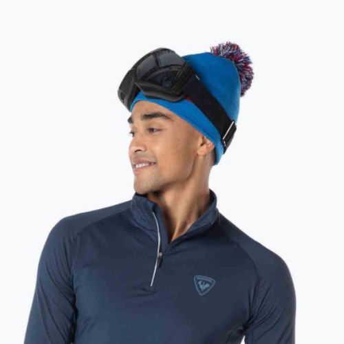 Herren-Thermoaktivshirt Rossignol Classique 1/2 Zip dark navy
