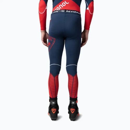 Herren Rossignol Infini Compression Race Tights dunkel marineblau