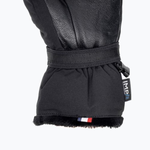 Damen-Skihandschuh Rossignol Romy Impr M schwarz