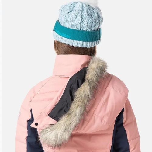 Rossignol Girl Polydown cooper rosa Kinder Skijacke