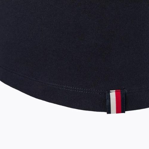 Tommy Hilfiger Herren Trainingshemd Colorblocked Mix Media S/S blau
